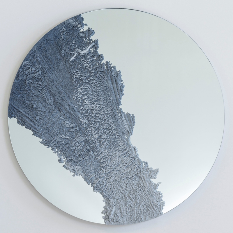 Fernando Mastrangelo - Untitled 01 - Blue and Clear Drift Mirror