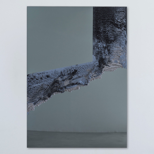 Fernando Mastrangelo - Untitled 02 – Black and Grey Drift Mirror 2