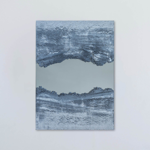 Fernando Mastrangelo - Untitled 03 – Blue and Grey Drift Mirror
