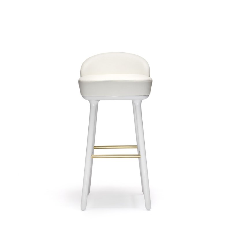 Jaime Hayon for Sé - Beetley Bar Stool - Beech Legs