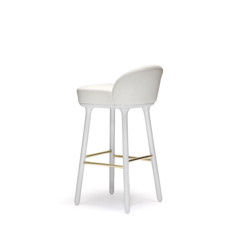 Jaime Hayon for Sé - Beetley Bar Stool - Beech Legs