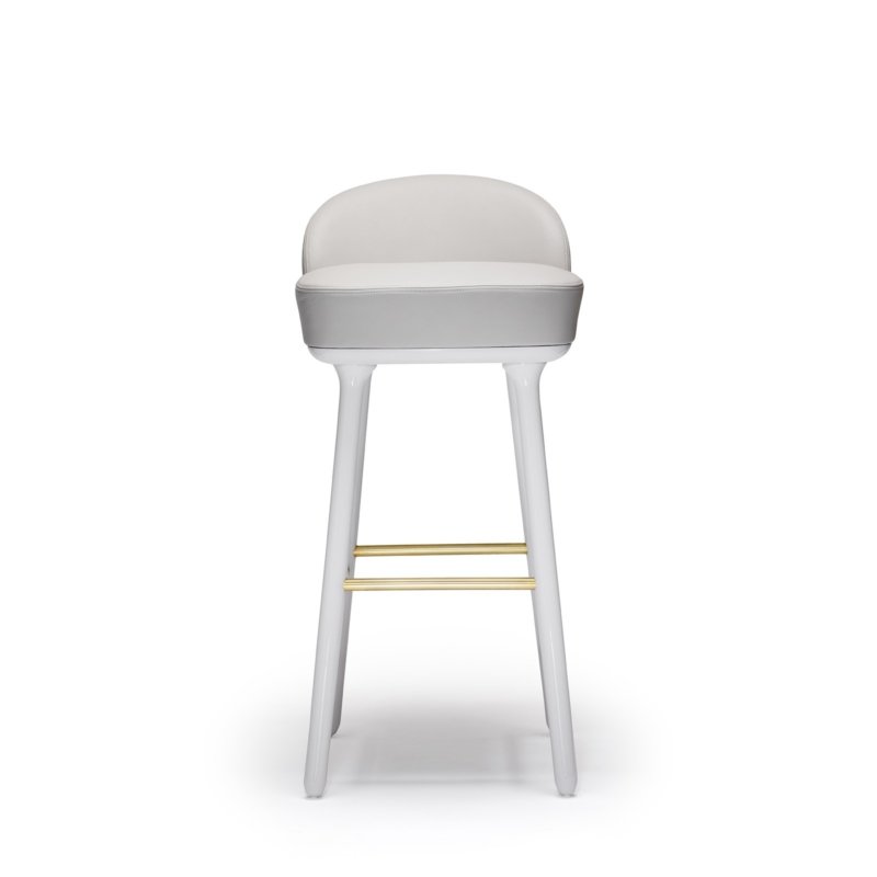 Jaime Hayon for Sé - Beetley Bar Stool - Beech Legs
