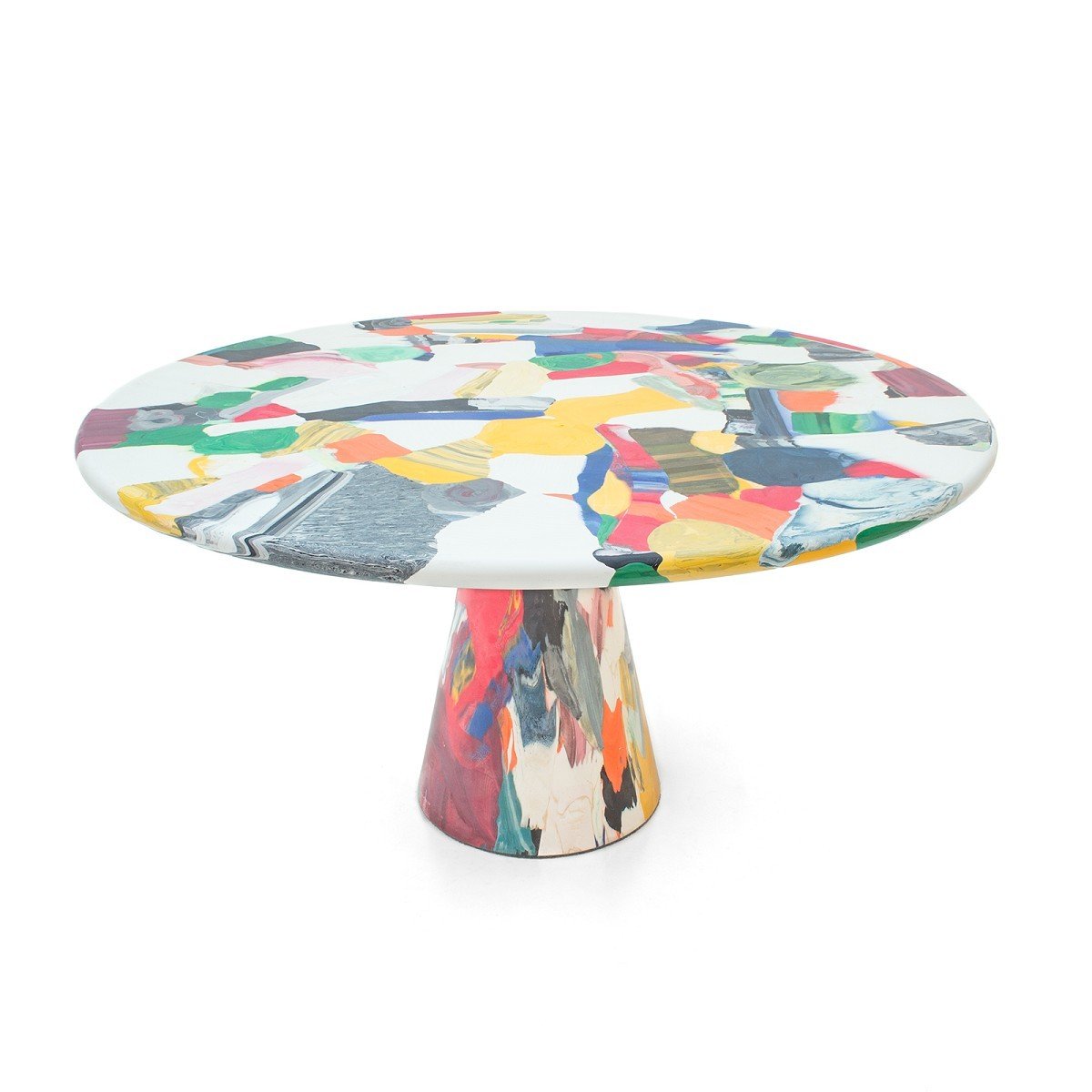 Dirk Vander Kooij - Meltingpot table multichrome