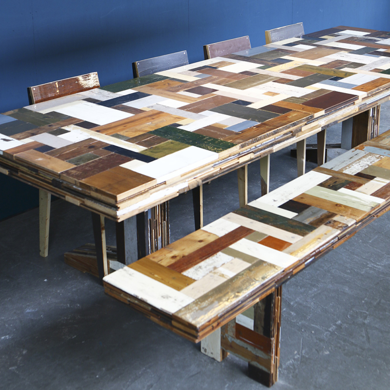 Piet Hein Eek - Waste Table in Scrapwood