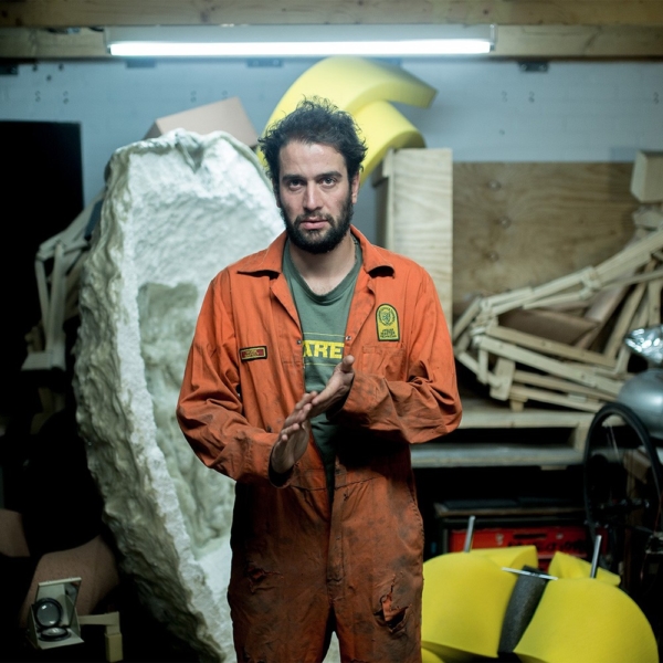 Upcycling designer Lucas Muñoz