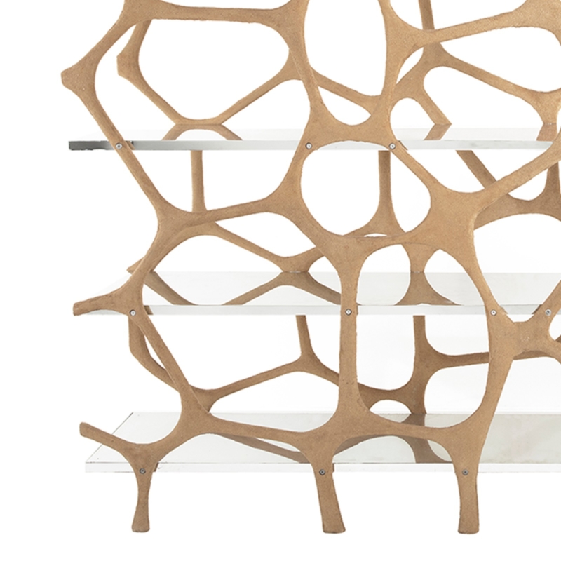 Cypraea - Aqua Shelf Silver