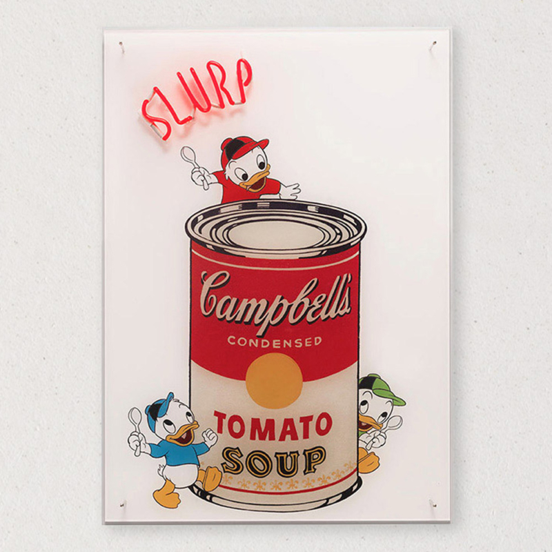 G+G - Slurp / Campbell’s Soup Cans - Andy Wharol / Qui Quo Qua