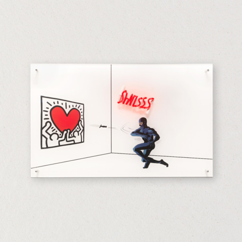 G+G - Swiss / Heart - Keith Haring / Diabolik