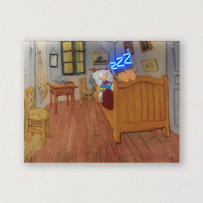 G+G - Zzz La camera di Vincent ad Arles - Vincent Van Gogh Paperino