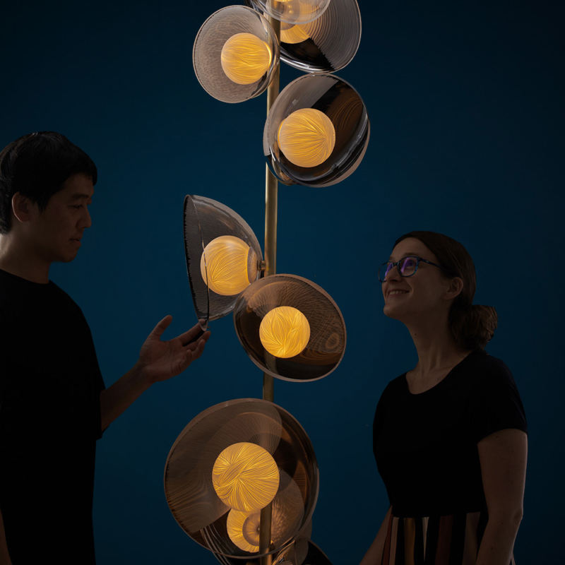 Vezzini & Chen - Mirage Floor Lamp