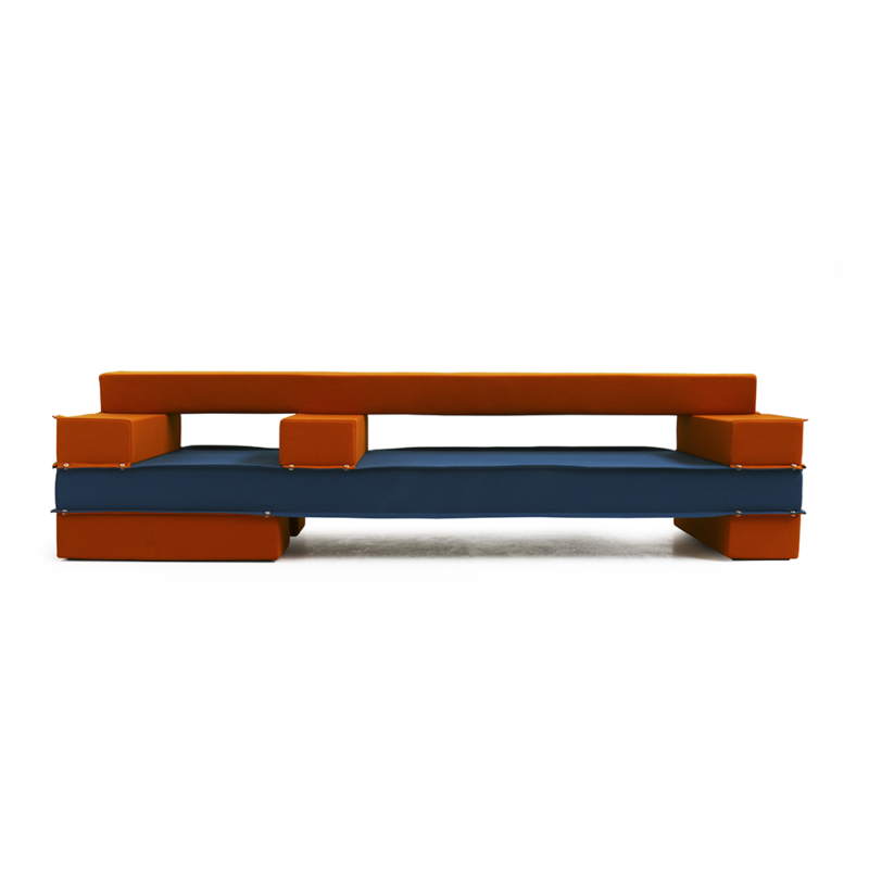 Piet Hein Eek - Chunky Upholstered Beam Bench