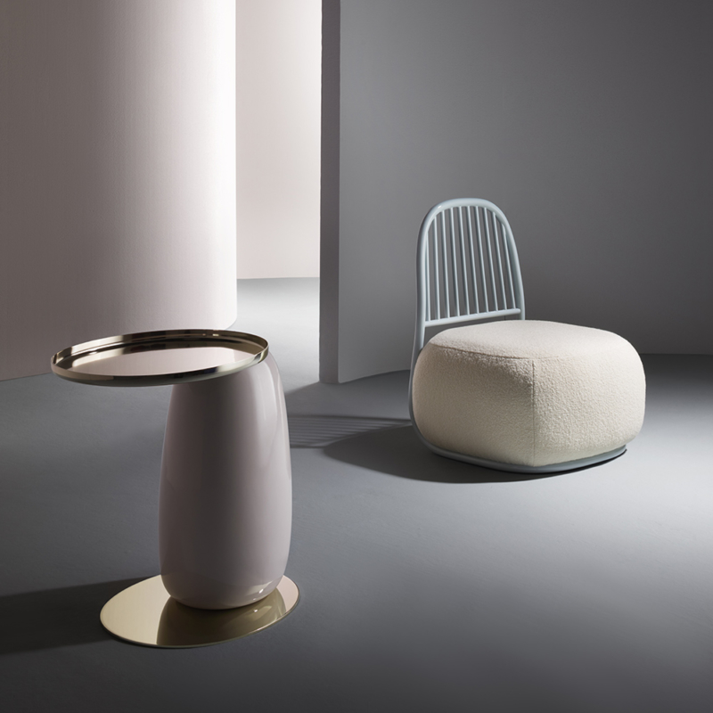 Ini Archibong for Sé - Eos Table Ceramic and Circe Armchair