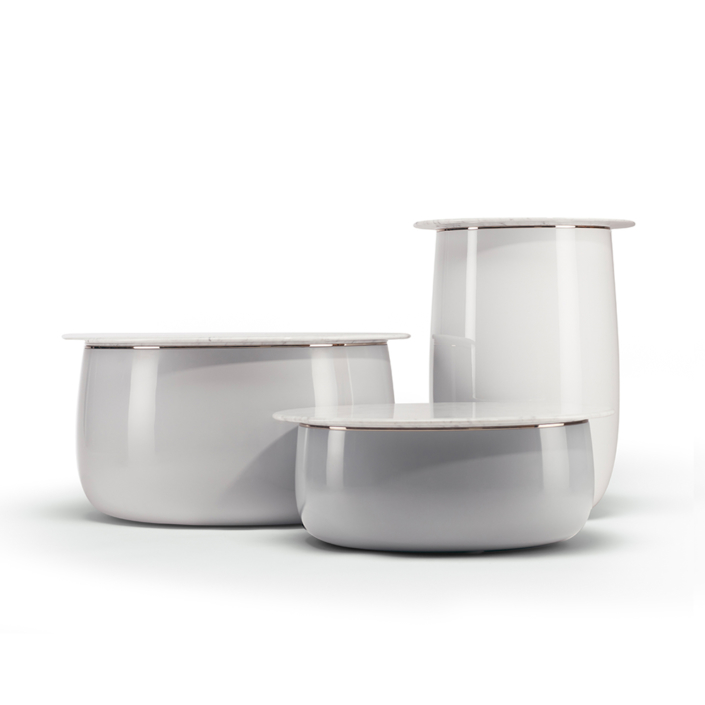 Ini Archibong for Sé - Helios Tables Lacquered