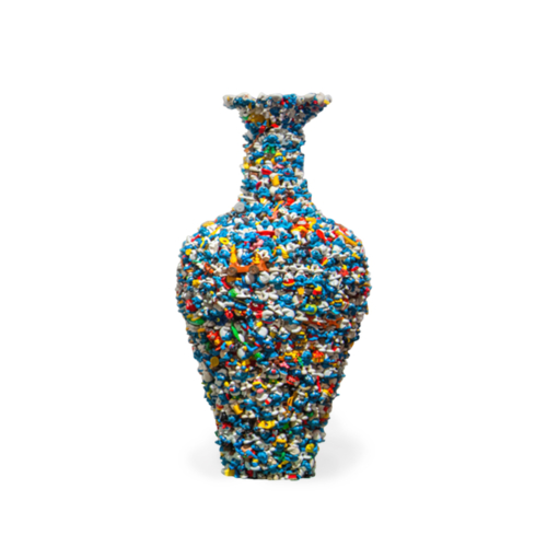Diederik Schneemann - Smurf Vase