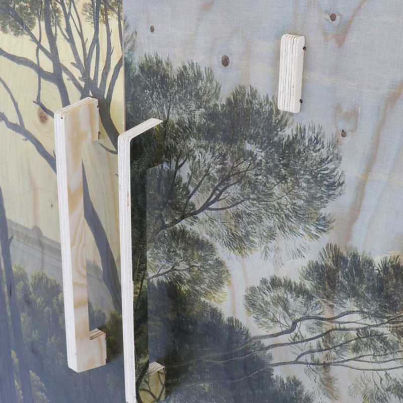 Piet Hein Eek - Exactly Three-Sheet Cabinet – high printed