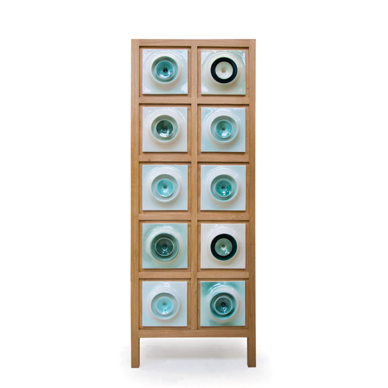 Piet Hein Eek - Tile Cabinet in Oak No. 1