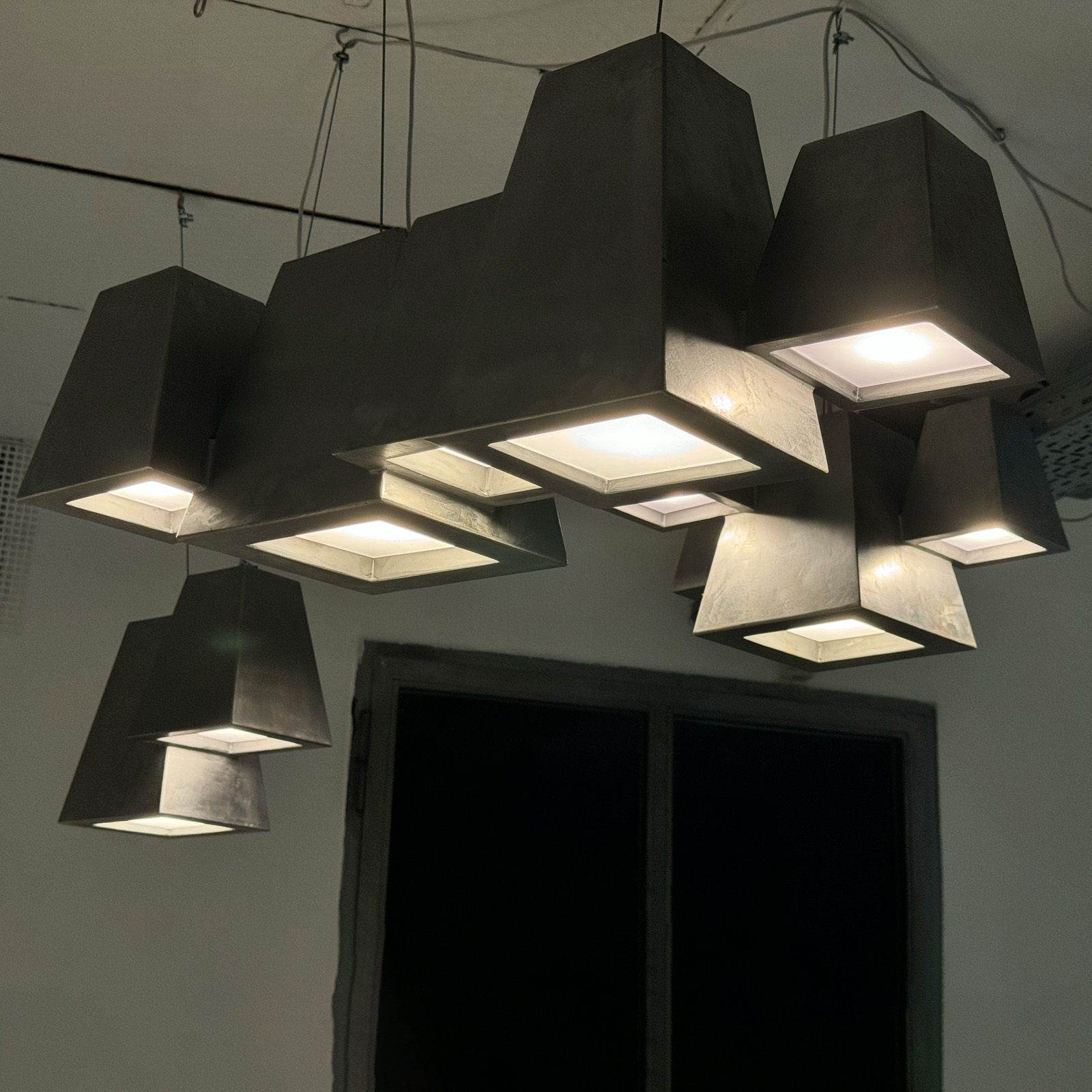 Dirk Duif - It's cloudy lamp