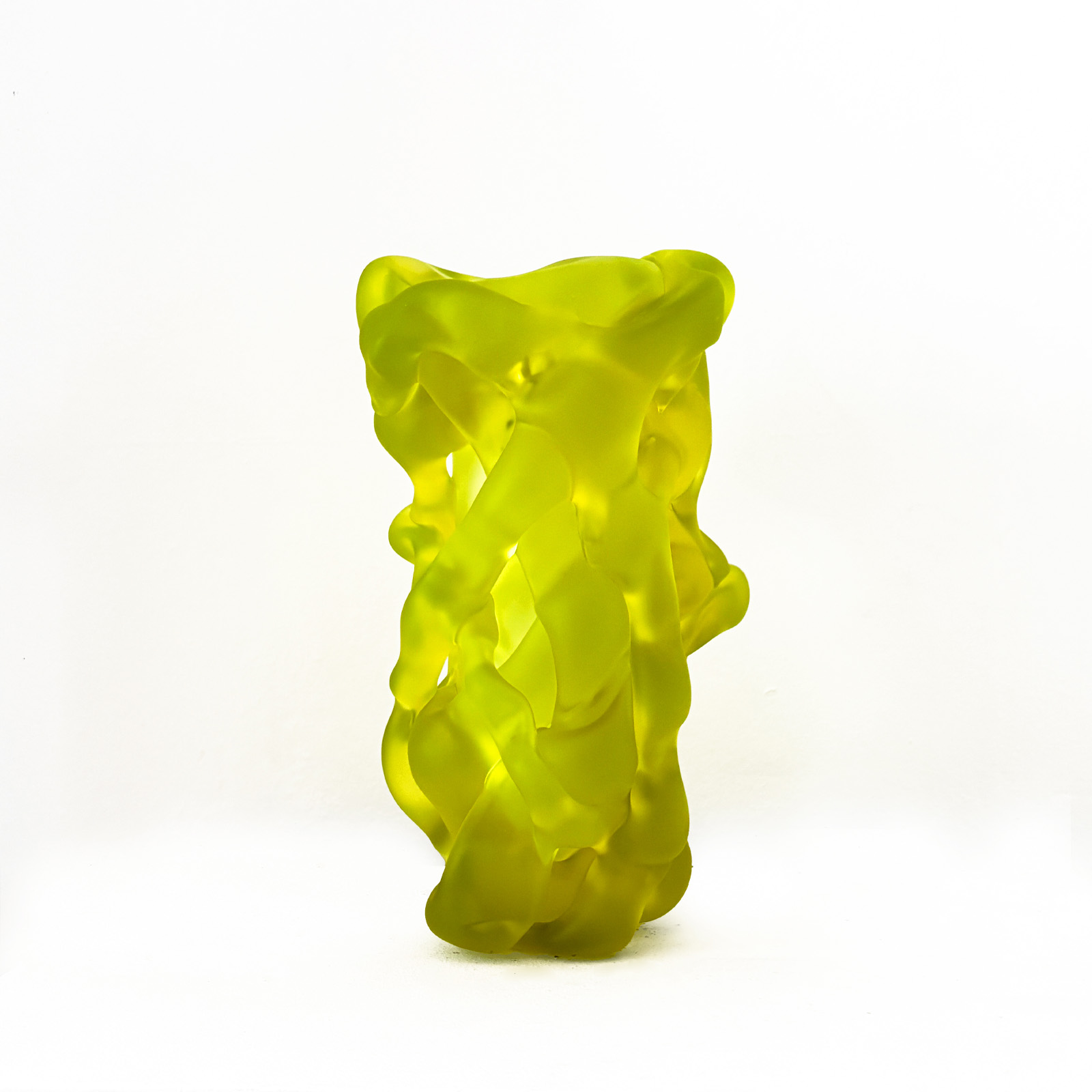 Hana Hillerova - Rebellion of spring Uranium vase matte