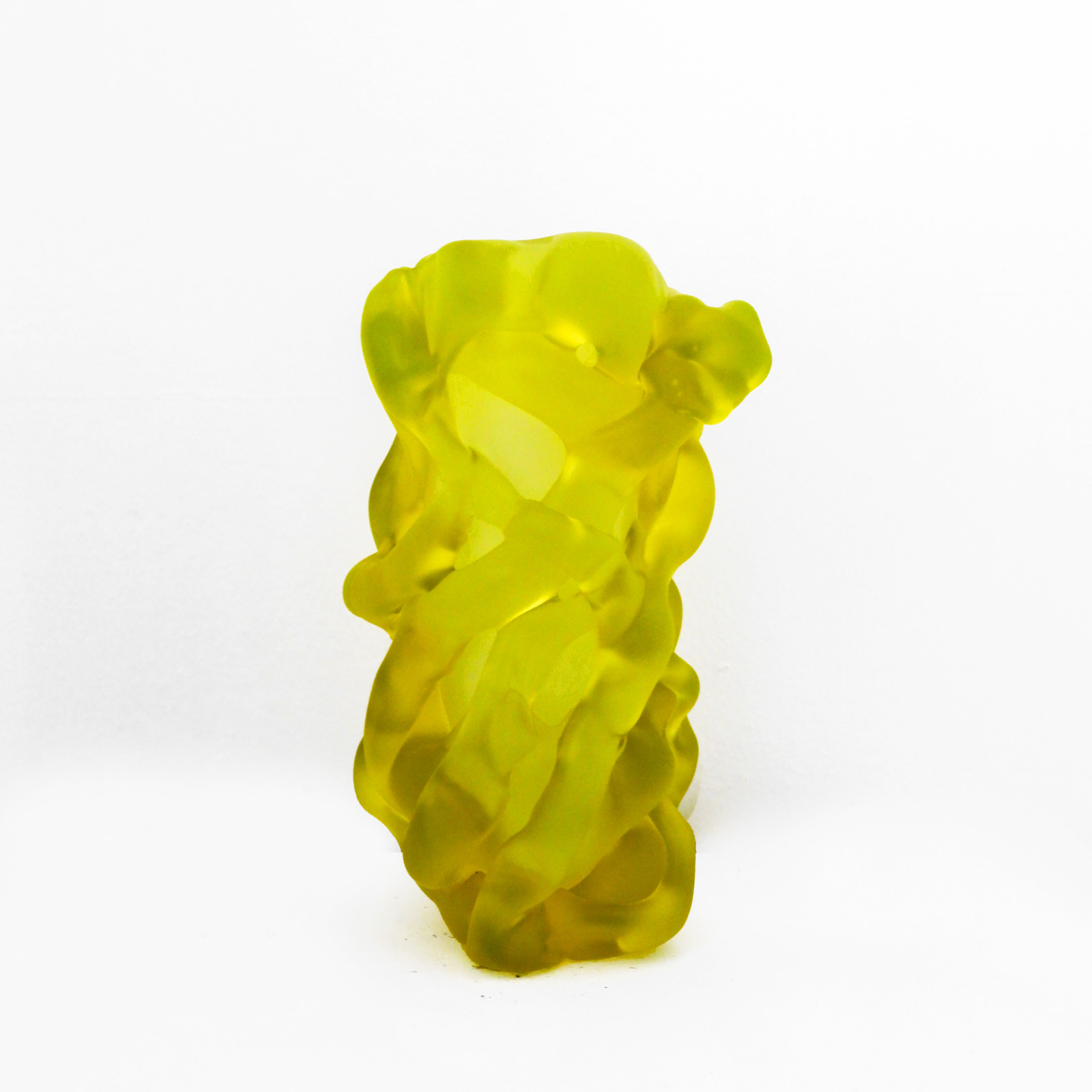 Hana Hillerova - Rebellion of spring Uranium vase matte