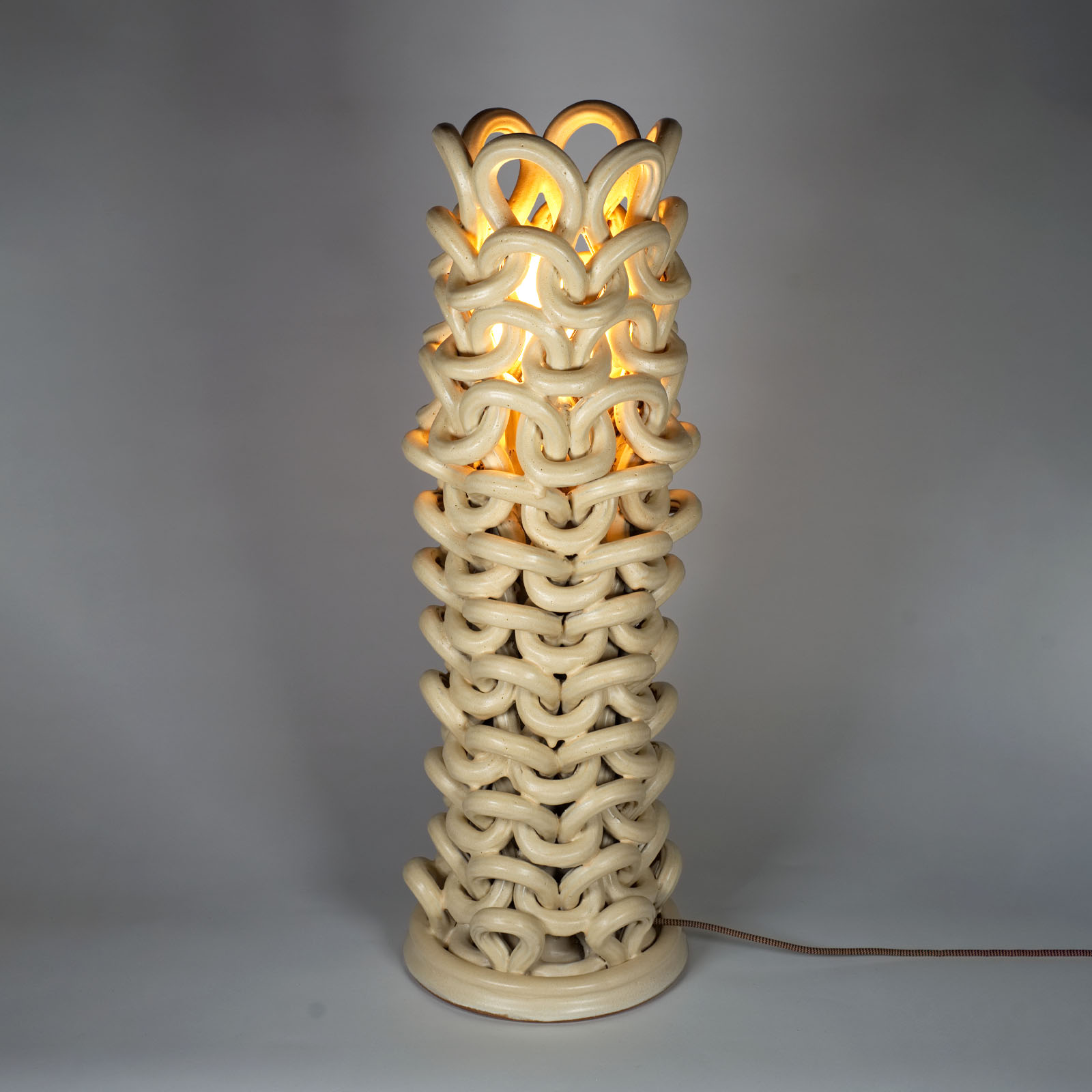Milan Pekar - Knitted lamp