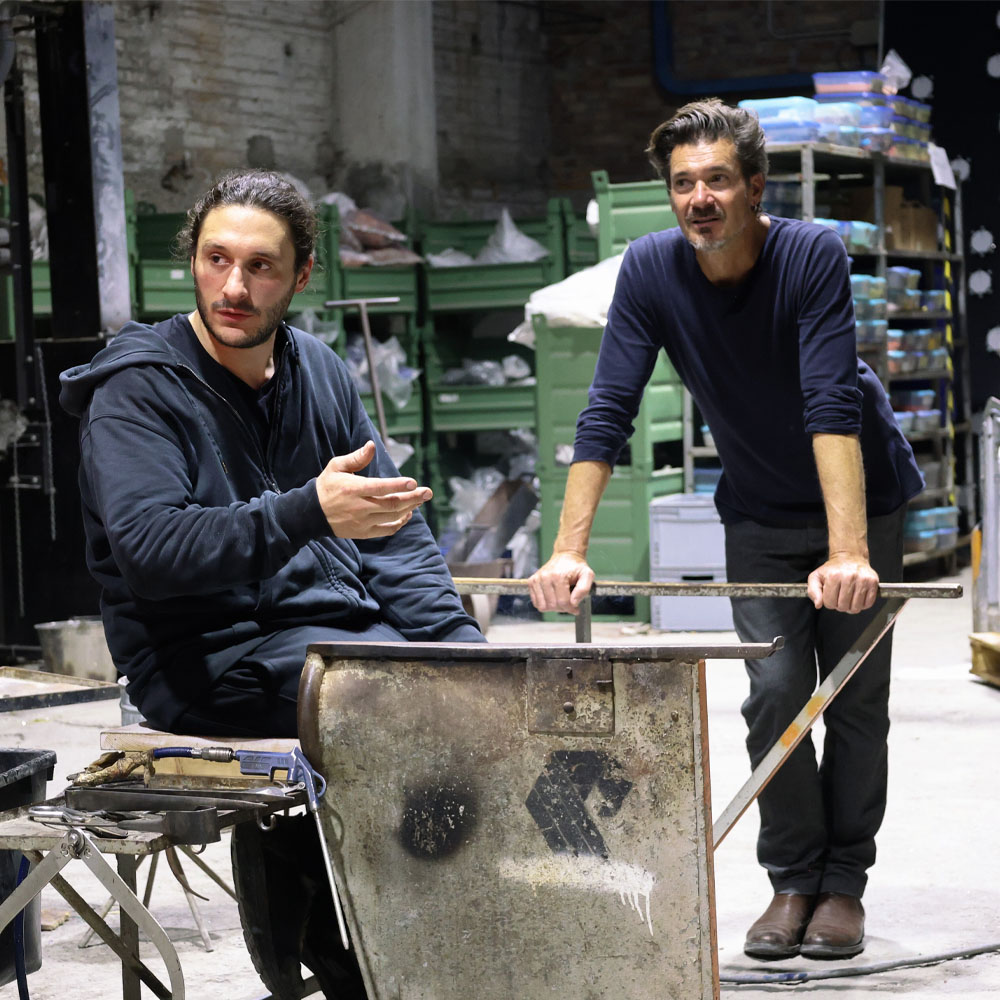 Armand Louis / Wave Murano Glass